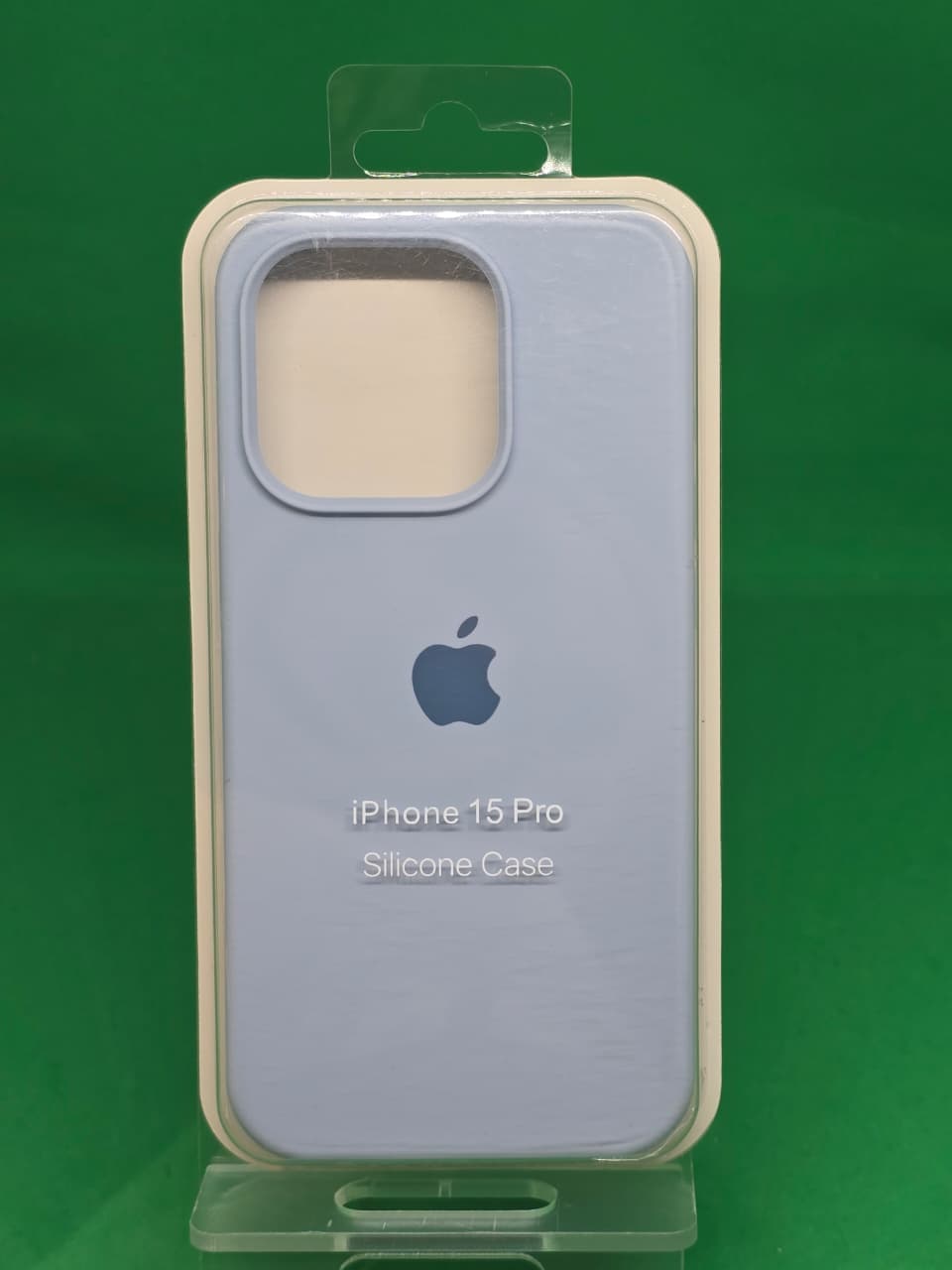 Coque Silicone (Soft Touch) iPhone 15 Pro Bleu